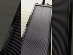 جميع الألومنيوم مروحة المشعاع حفارة E345D حالة نقل المبرد 2302966 جودة عالية