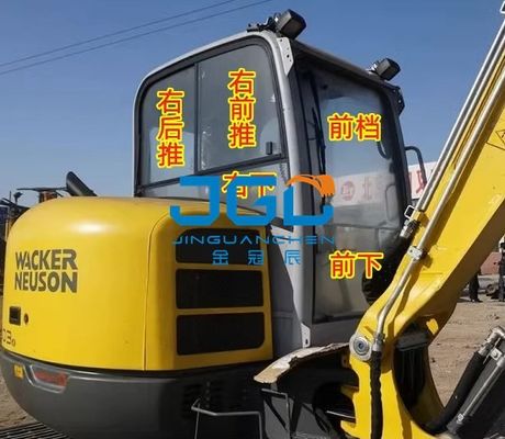 حفارة Z38 50 60 الجبهة والعتاد العلوي والسفلي الأيسر الخلفي نافذة انزلاقية الزجاج المقسى