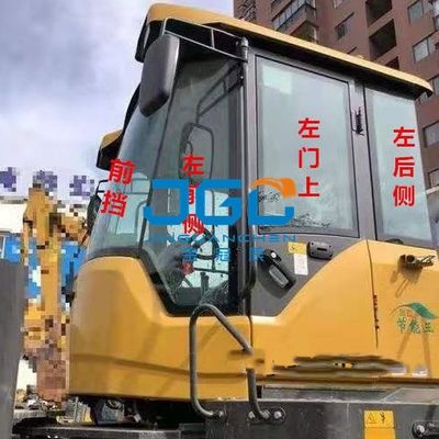 الزجاج الأمامي للودر LG955F 968F 956 رافعة شوكية الباب الجانبي الأمامي العلوي والسفلي الخلفي الزجاج المقسى