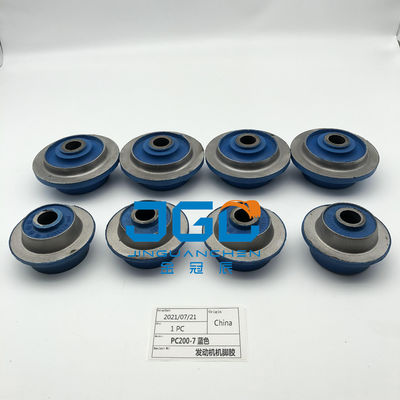 قطع غيار آلات الحفر بعد السوق الصين مصنع مصنع دعم PC200-7 PC220-7 تركيب وسادة المحرك لـ Komatsu