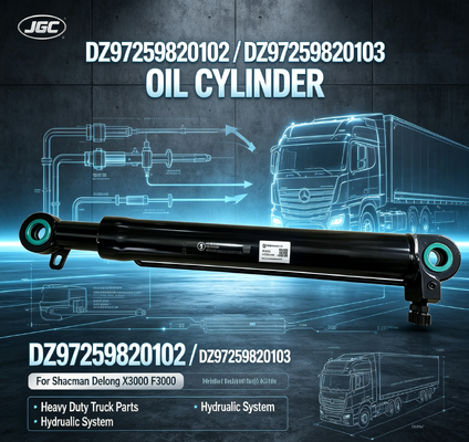 DZ97259820102 DZ97259820103 تجميعة أسطوانة الزيت لشاحنات Shacman Delong X3000 F3000