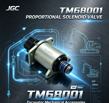 TM68001 الحفرة الملحقات الميكانيكية 24 فولت 20بار الحفرة الصمام الكهربائي النسبية