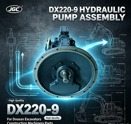 DX220-9 مجموعة المضخة الهيدروليكية ذات الجودة العالية للطراز القديم لمحفر دوسان قطع غيار آلات البناء