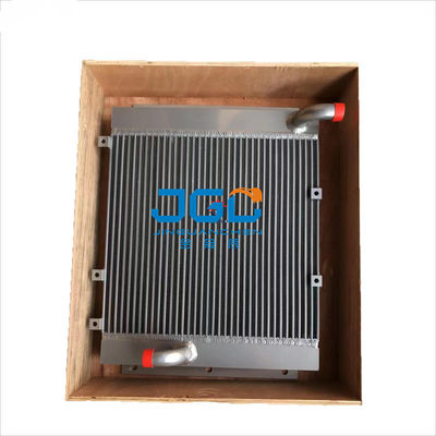 لوحة الزعانف مبادل حراري الألومنيوم حفارة المشعاع HD512 مبرد زيت المحرك
