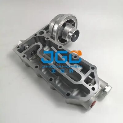 أجزاء برودة الغطاء الجانبي 6D114 ملحقات حفارة PC360-7 مبرد الزيت