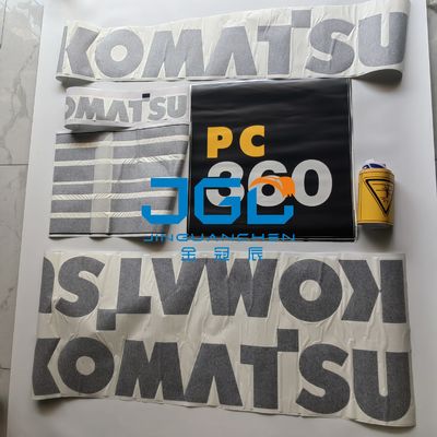 قطع غيار حفارة ملصق الجسم الخارجي PC360 ملصق حفارة