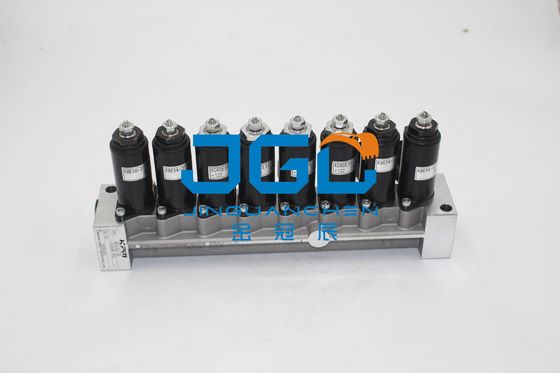 قطع غيار حفارة YN35V00047F3 SK250-8 SY235-8 SK200-8 مجموعة صمام الملف اللولبي