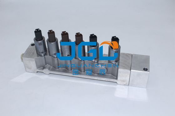 قطع غيار حفارة YN35V00047F3 SK250-8 SY235-8 SK200-8 مجموعة صمام الملف اللولبي