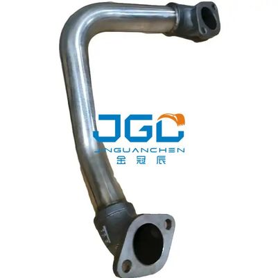 مكونات محرك حفارة SK200-8 J05E EGR Cooler Intake Pipe Iron VH173081330A