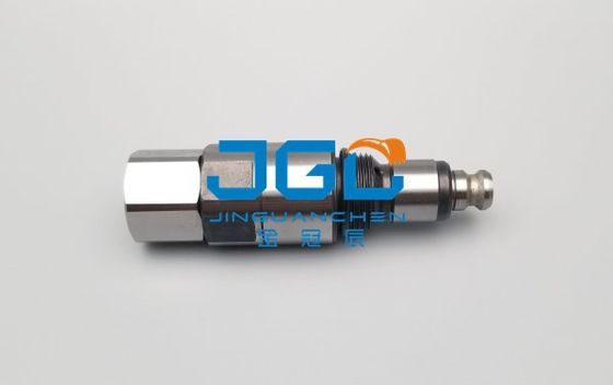 YN30V00120F2 صمام تصريف الجذر SK130-8 SK200-8 SK350-8 مكون هيدروليكي للحفارة