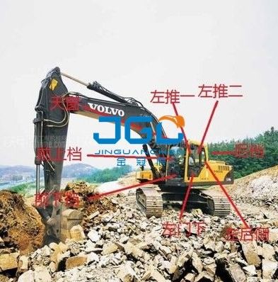 EC120Blc 140B حفارة الأبواب الأمامية والخلفية والنوافذ الزجاج الأمامي الأيسر والأيمن الزجاج الرقائقي