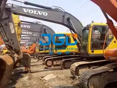 EC120Blc 140B حفارة الأبواب الأمامية والخلفية والنوافذ الزجاج الأمامي الأيسر والأيمن الزجاج الرقائقي