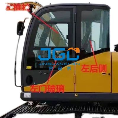 XE75DA 85C 80 الزجاج الأمامي السفلي والعتاد الزجاجي المثبط الأمامي الزجاج الخلفي الجانبي الزجاج المنحني