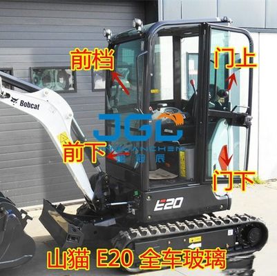 E20 حفارة الزجاج الأمامي والعتاد السفلي الباب ادفع لأعلى ولأسفل النافذة الخلفية والعتاد هوك آلة الزجاج المقسى