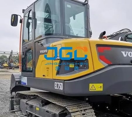EC75D حفارة الزجاج الأمامي العلوي والسفلي الباب الأيسر ادفع الزجاج الأمامي الخلفي الأيمن كوة كبيرة