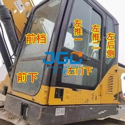 FR225D 220E 260E 150E 170E حفار الرياح الأمامي والعتاد دفع وسحب زجاج النافذة