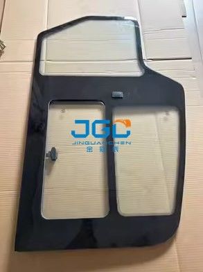 75S-9 75X زجاج الحفار زجاج الباب بالكامل مع تركيبات نافذة صغيرة متكاملة