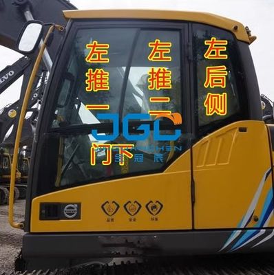 EC120D 140D 200D 210D 220D حفارة الزجاج الأمامي للباب وزجاج النافذة