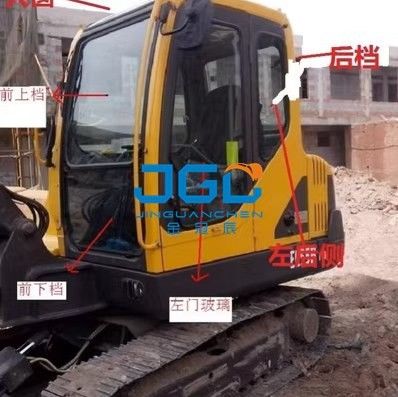 55B 60D حفارة الزجاج الأمامي الزجاج الأمامي العلوي والسفلي الباب الخلفي الجانب الأيمن منور الدفع
