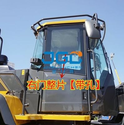 835H 850H 855N 856H اللودر الأمامي الزجاج الأمامي الأيسر والأيمن الباب الجانبي العلوي والسفلي