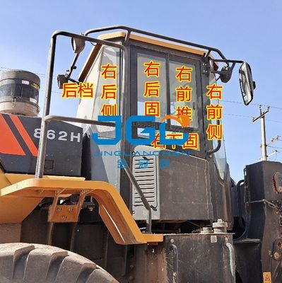 835H 850H 855N 856H اللودر الأمامي الزجاج الأمامي الأيسر والأيمن الباب الجانبي العلوي والسفلي