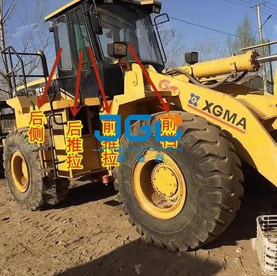 XG956-2 958 لودر زجاج الباب الأمامي نافذة منزلقة على الزجاج الأمامي الخلفي الجانب الزجاج المقوى