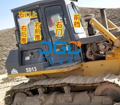 SD16TL SD13 23 22 الجرافة الزجاج الأمامي والزجاج الأمامي الخلفي النوافذ المنزلقة الزجاج المقاوم