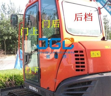 KX185-3 الحفرة الأمامية والخلفية العجلات اليسرى واليمنى النوافذ والزجاج الأمامي العلوي والسفلي