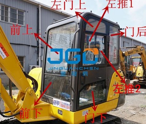 FR60E 65E 75 80E2 / D حفرة الزجاج الأمامي والخلفي الزجاج الأمامي