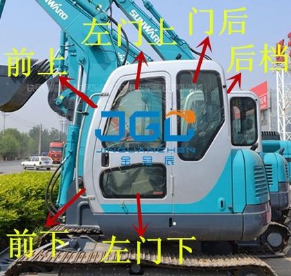 SWE70N9 الحفرة الأمامية والخلفية العجلات اليسار واليمين الأبواب والنوافذ فوق وتحت الزجاج الأمامي
