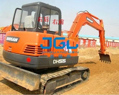 زجاج الحفر DH55-LC-7 الزجاج الأمامي والخلفي ، الأبواب والنوافذ اليسرى واليمنى