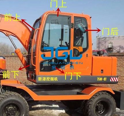 XY75W-9T 85W-8T حفرة أبواب زجاجية ونوافذ يسار ويمين أمامية وخلفية ضوء السماء الزجاج الأمامي