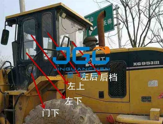 XG953-3 محمولة محطة أمامية محطة خلفية يسار ويمين زاوية النافذة الجانبية الزجاج الأمامي