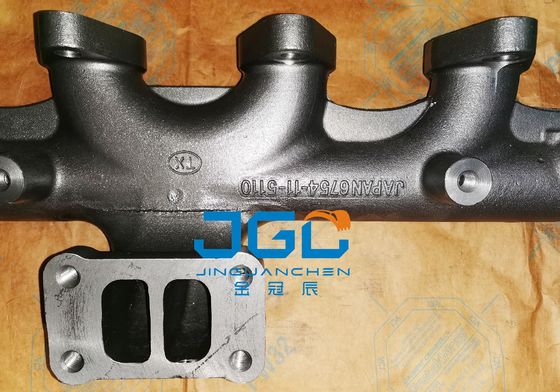 6D107 أجزاء محركات الديزل علبة العادم القصيرة 6754-11-5110