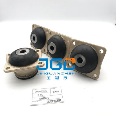 الجودة العالية للبيع الساخن وسادة تركيب المحرك DH220-5/DH225/DH280 لـ DH محرك الحفر المطاط وسادة المحرك