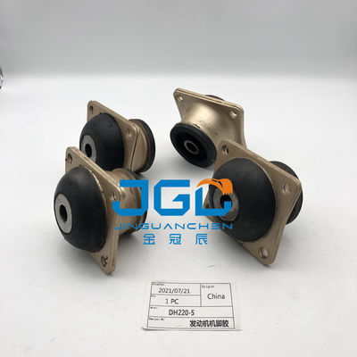 الجودة العالية للبيع الساخن وسادة تركيب المحرك DH220-5/DH225/DH280 لـ DH محرك الحفر المطاط وسادة المحرك