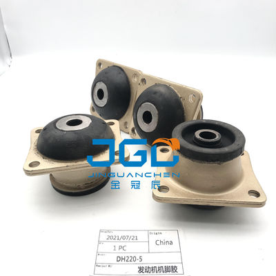 الجودة العالية للبيع الساخن وسادة تركيب المحرك DH220-5/DH225/DH280 لـ DH محرك الحفر المطاط وسادة المحرك