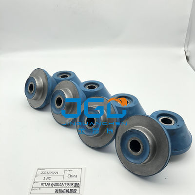 عالية الجودة محرك تركيب أنظمة المحرك قطع الغيار تركيب المطاط وسادة القدمين مضارب ل PC120-6 4D120 PC138US Excavato