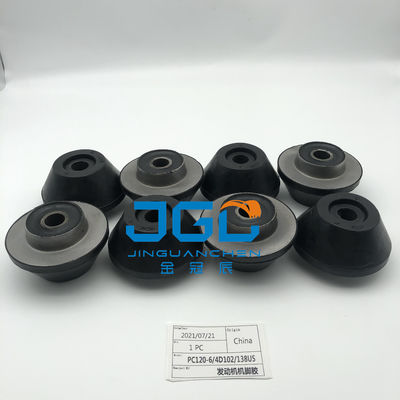 تركيب المحرك أنظمة المحرك قطع الغيار تركيب مطاط وسادة أقدام مضارب ل PC120-6 4D120 PC138US Excavato