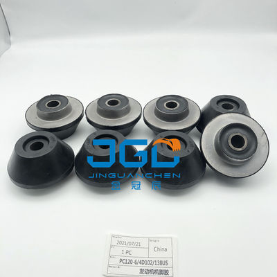 تركيب المحرك أنظمة المحرك قطع الغيار تركيب مطاط وسادة أقدام مضارب ل PC120-6 4D120 PC138US Excavato