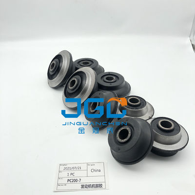 قطع غيار آلات الحفر بعد السوق الصين مصنع مصنع دعم PC200-7 PC220-7 تركيب وسادة المحرك لـ Komatsu