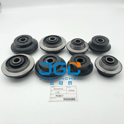 قطع غيار آلات الحفر بعد السوق الصين مصنع مصنع دعم PC200-7 PC220-7 تركيب وسادة المحرك لـ Komatsu