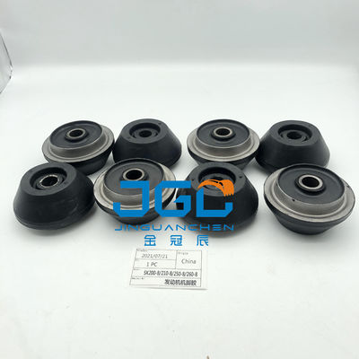 SK200-8 210-8,250-8,260-8 مطاطي YN02P01095P1 J05E وسادة المُحركات المطاطي SK200 مطاطي المُحرك