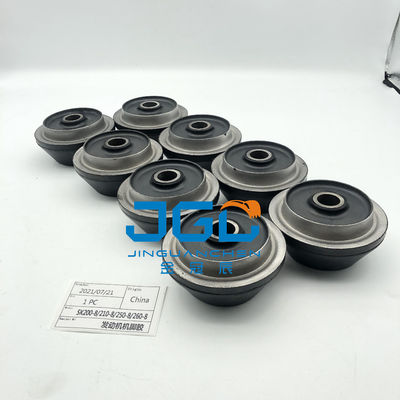 SK200-8 210-8,250-8,260-8 مطاطي YN02P01095P1 J05E وسادة المُحركات المطاطي SK200 مطاطي المُحرك