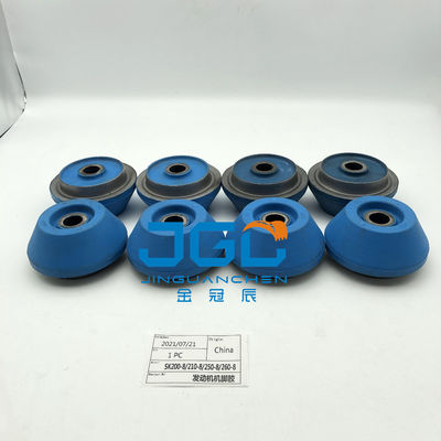 SK200-8 210-8,250-8,260-8 مطاطي YN02P01095P1 J05E وسادة المُحركات المطاطي SK200 مطاطي المُحرك