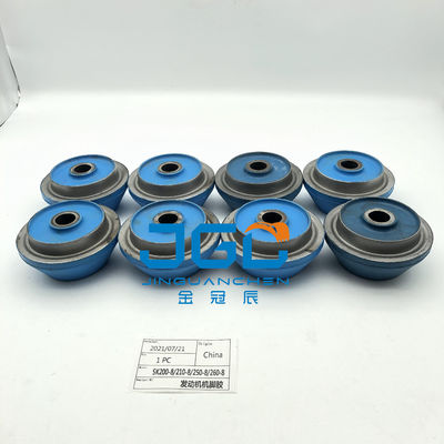 SK200-8 210-8,250-8,260-8 مطاطي YN02P01095P1 J05E وسادة المُحركات المطاطي SK200 مطاطي المُحرك