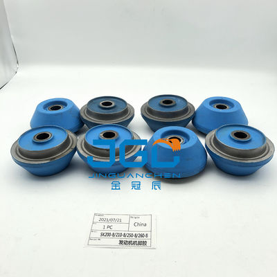 SK200-8 210-8,250-8,260-8 مطاطي YN02P01095P1 J05E وسادة المُحركات المطاطي SK200 مطاطي المُحرك