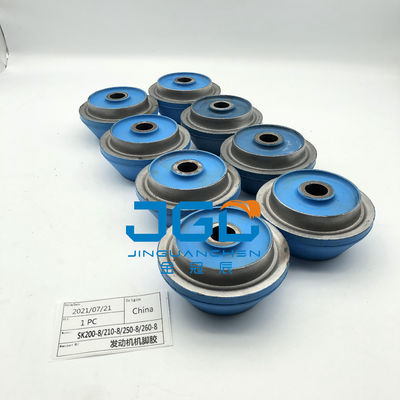 SK200-8 210-8,250-8,260-8 مطاطي YN02P01095P1 J05E وسادة المُحركات المطاطي SK200 مطاطي المُحرك
