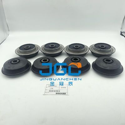 محرك الحفر SK 330-8 350-8 وسادة المطاط التركيبية 6D102 محرك Mount Rubber