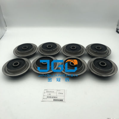 محرك الحفر SK 330-8 350-8 وسادة المطاط التركيبية 6D102 محرك Mount Rubber
